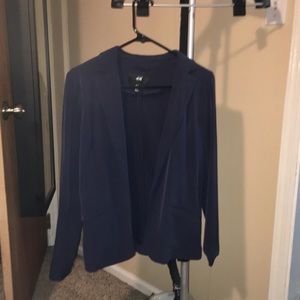 Navy blue blazer, size 2
